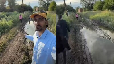Indian-like Scene in Russian Village: Cow Dung and Mud Surprise Indians, Video Goes Viral.