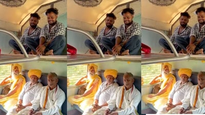 Train Coach Turns Devotional As Youths And Sadhu Sing Ram Siya Ram