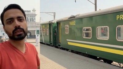 Indian YouTuber Travels on Pakistan Luxury Train and Exposes Reality in Viral Video