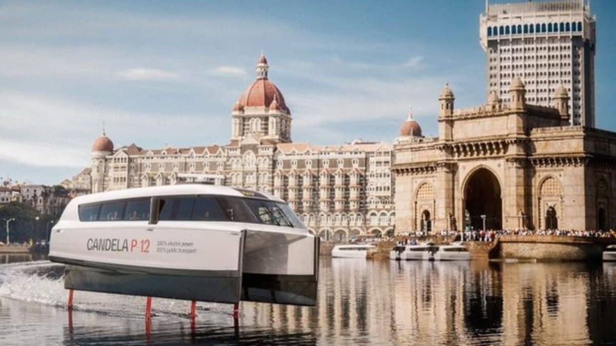 मुंबई में गेटवे ऑफ इंडिया से नवी मुंबई एयरपोर्ट तक वॉटर टैक्सी