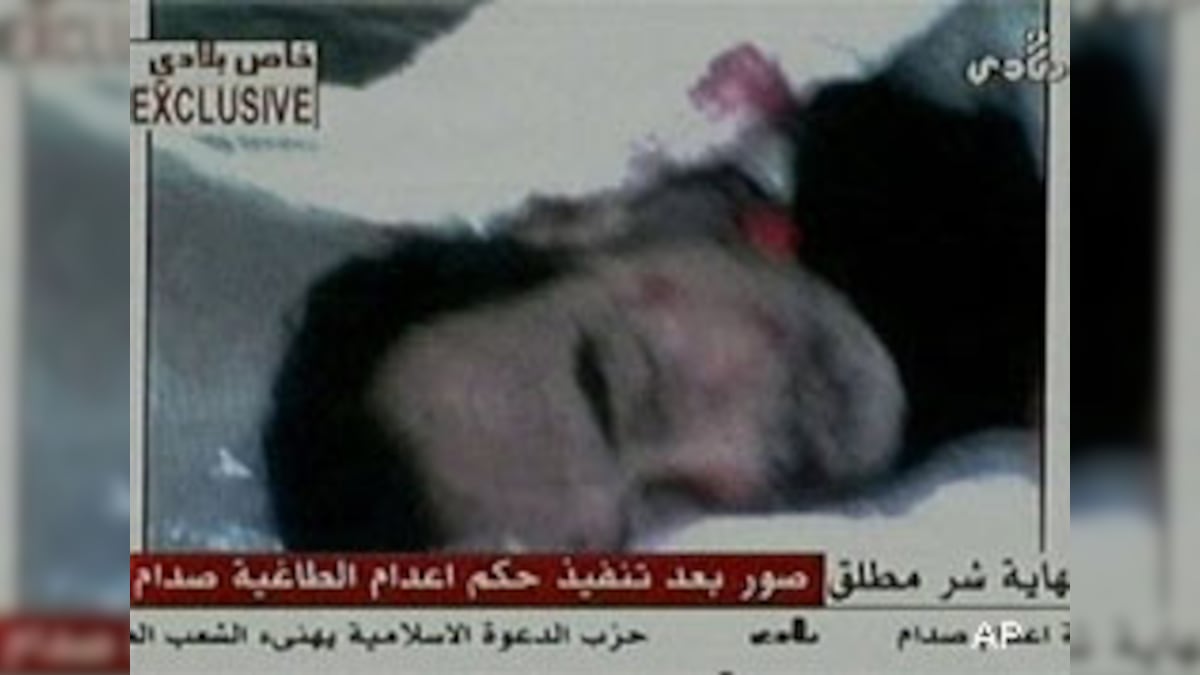 Saddam Hanging Video Pops Up On Net