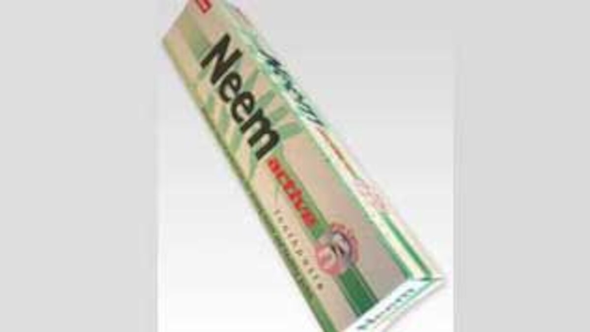 Neem toothpaste unsafe Canada health dept
