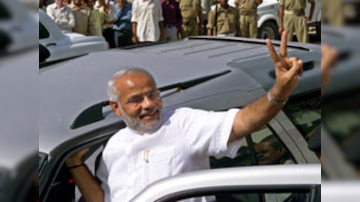 In Pics: Modi's worth his weight in Lotus flowers