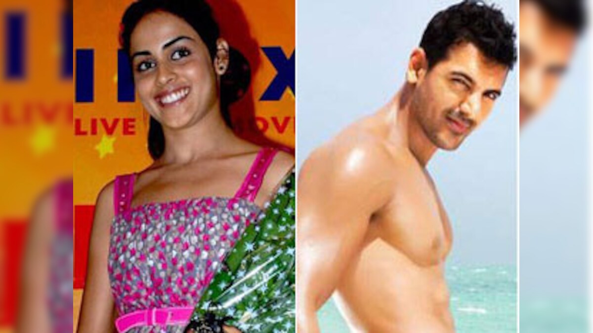 Genelia hooks up with John for Hook Ya Crook News18