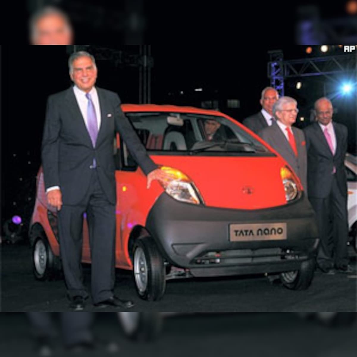 Ratan Tata launches Nano in