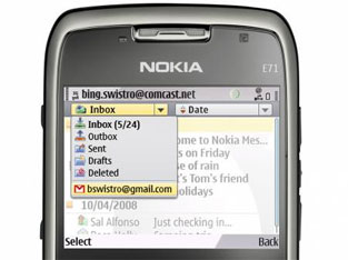 Nokia Message Interface Nokia messaging to support Windows Live Hotmail - News18
