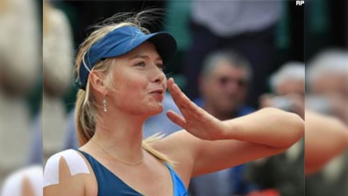 Nadal, Sharapova advance in Paris