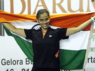 Saina joins the top league with Super Series win - News18