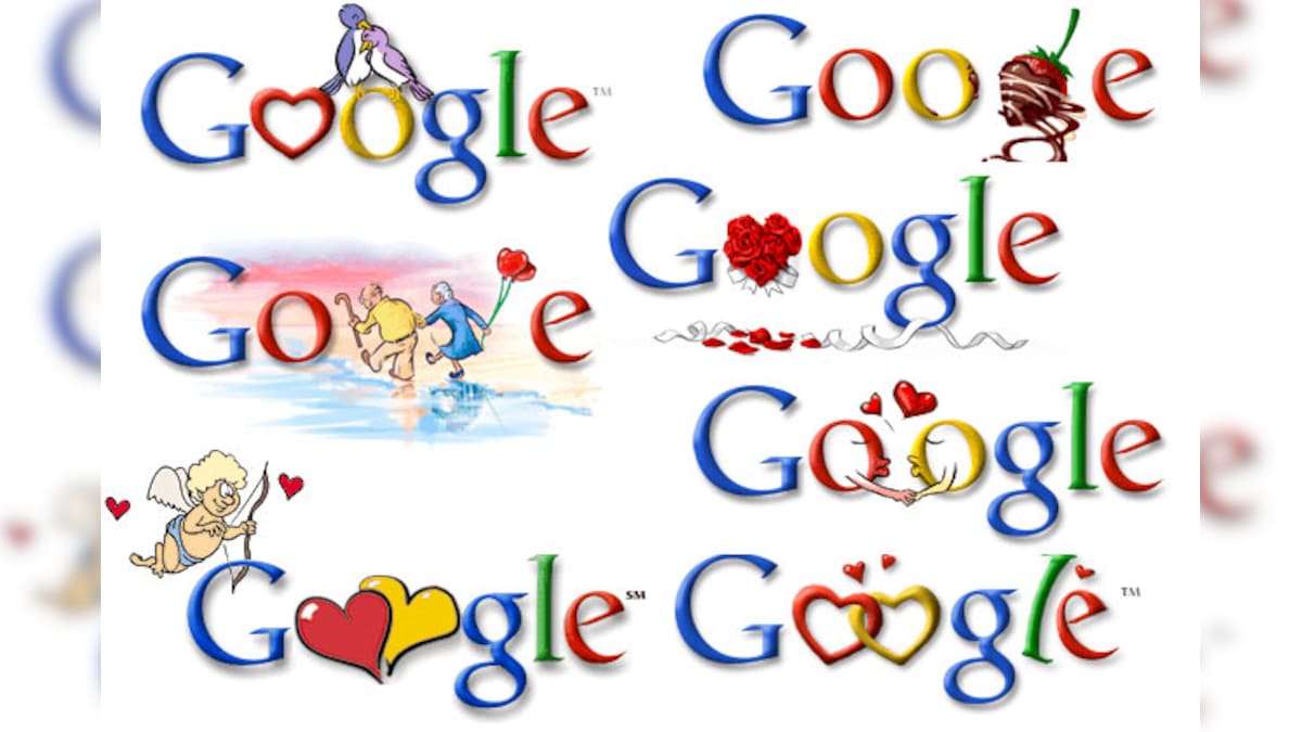 Valentine's Day Google doodles 'most fun' News18