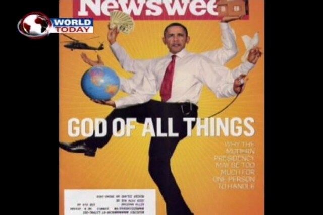 Newsweek shows Obama as Lord Nataraja