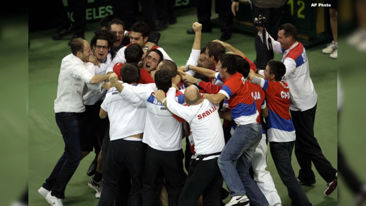 Serbia captures first ever Davis Cup title