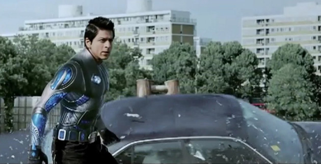 SRK's 'Ra.One' vs Rajinikanth's 'Robot'
