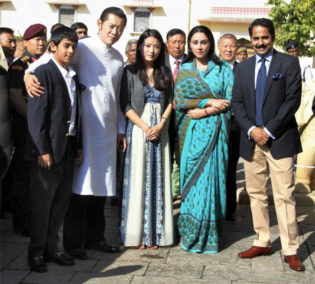 Bhutan S King And Queen S Royal Honeymoon In Jaipur