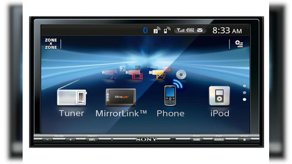 Sony launches 4 new incar entertainment systems