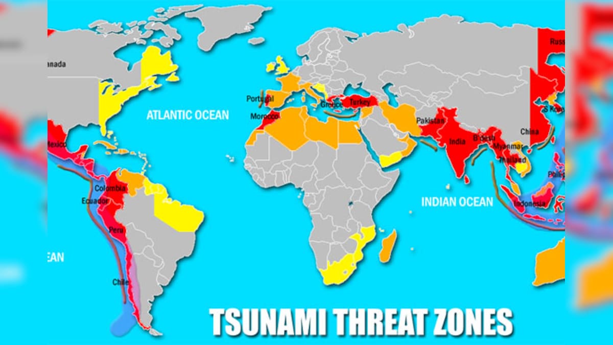 What city is most tsunami prone?