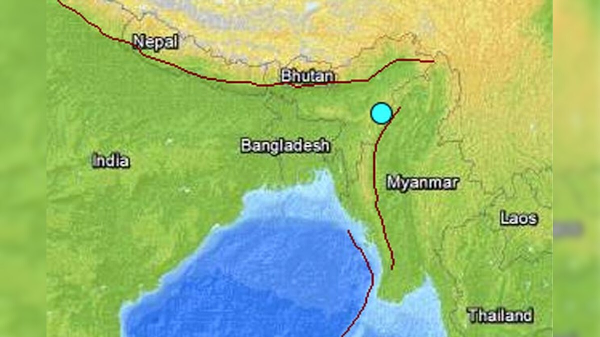 Quake Jolts India Myanmar Border