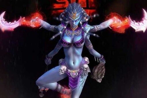 Porno' depiction of Kali in game leads to protest