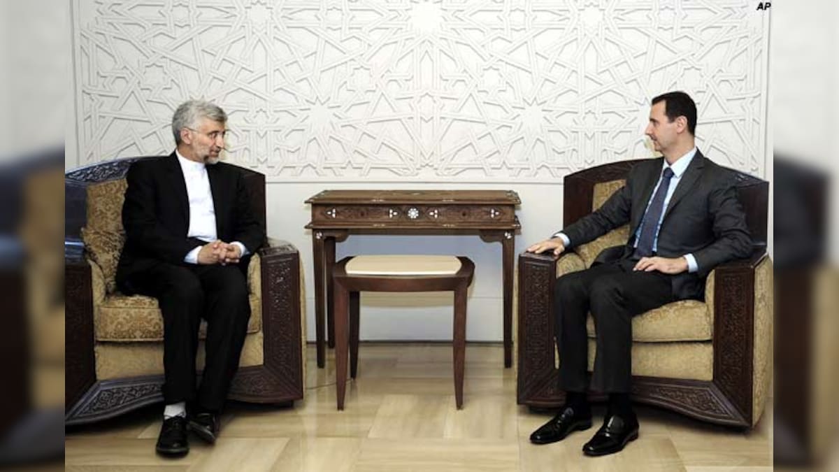 Assad Returns To Public Eye With Ally Iran