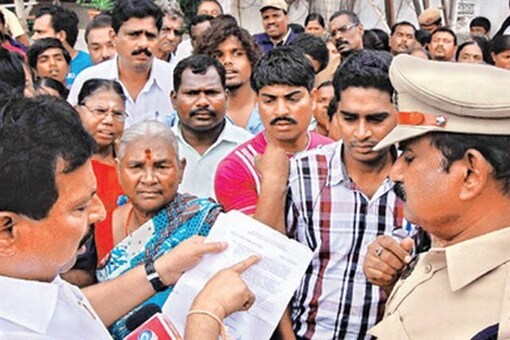 Hyderabad: Minister, aides lock up temple