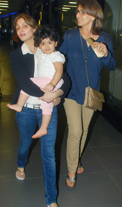 First ever pictures of Raj Kapoor's great grand daughter Samara