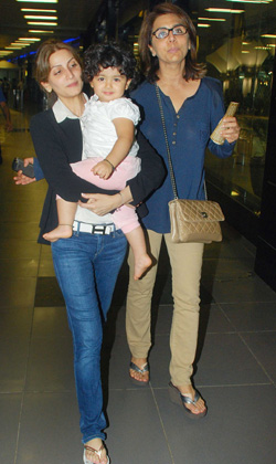 First ever pictures of Raj Kapoor's great grand daughter Samara