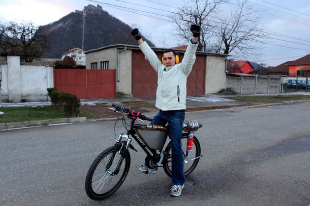 jet engine on bike