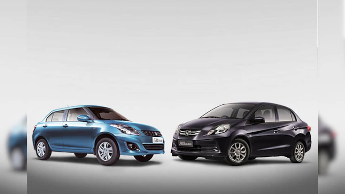 Spec comparison Honda Amaze versus MarutiSuzuki Swift Dzire