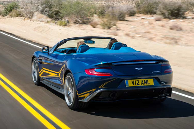 Unveiled The Aston Martin Vanquish Volante Photogallery