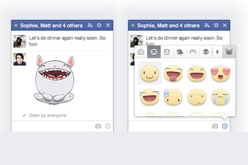 facebook messenger stickers