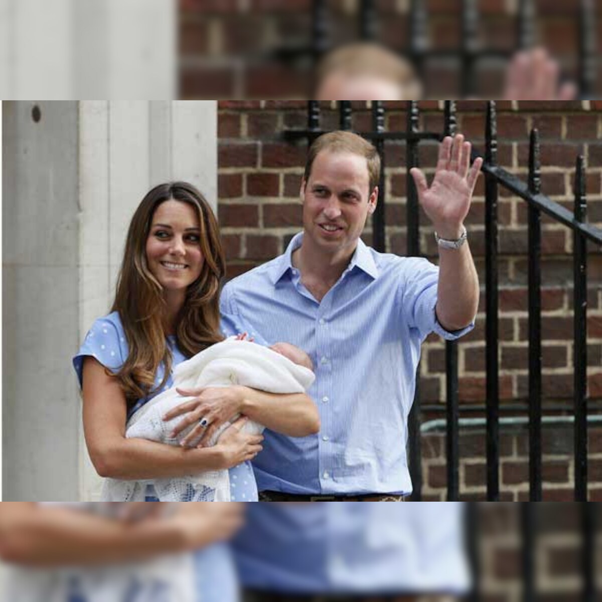 Royal Baby Has His First Outing With Prince William And Kate