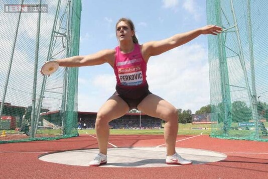 Sandra Perkovic wins women's discus at World Championships