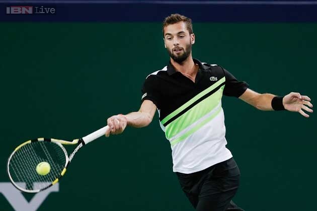 Paire upsets Raonic to reach Stockholm semis