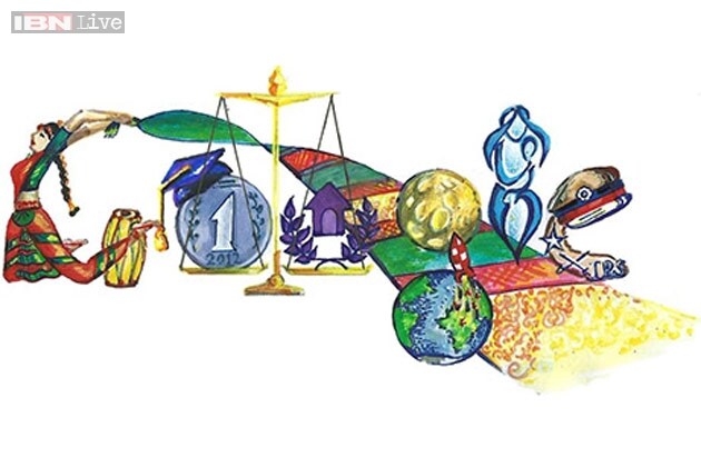 Google celebrates Children's Day with the Doodle 4 Google winning entry