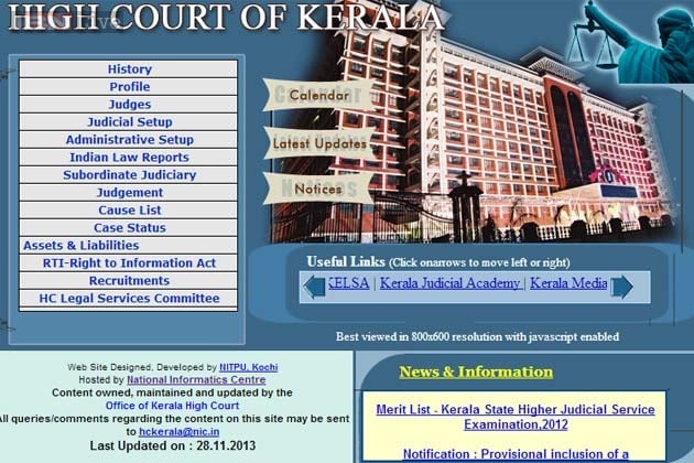 Cause List High Court Kerala 2025