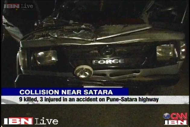 Nine Killed In Accident On Pune Satara Highway