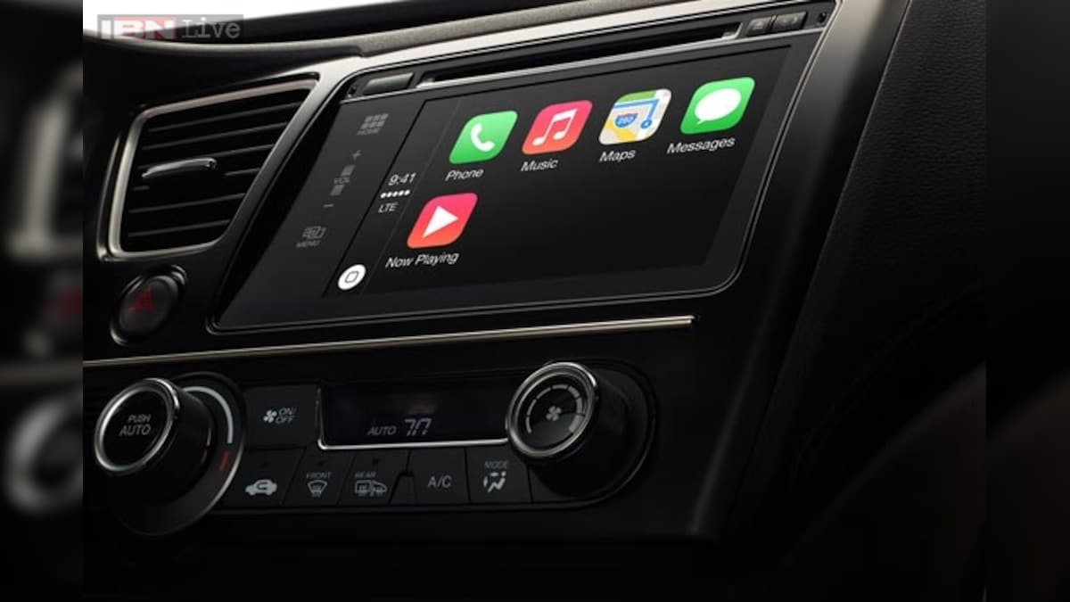 Apple launches CarPlay; lets drivers access their iPhone using voice