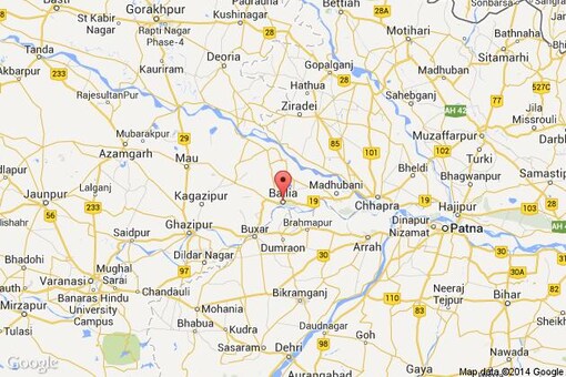 Ballia Map With Villages Three Killed, Seven Injured As Jeep Overturns In Ballia