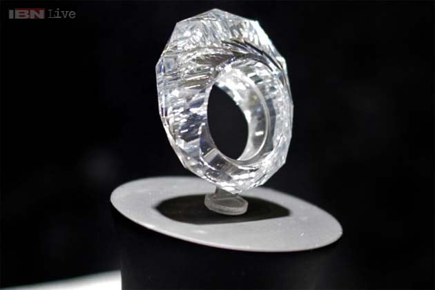 Photos: World's first all-diamond ring 