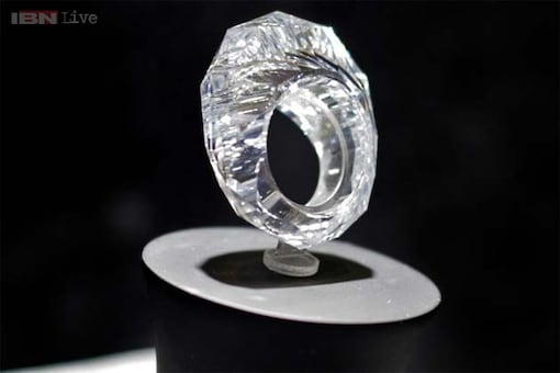 Photos: World's first all-diamond ring is 150 carat, $70 million and literally carved from a single diamond with no metal support