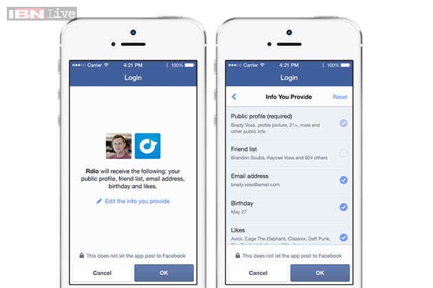 Facebook introduces anonymous logins, lets users limit data shared with apps News18