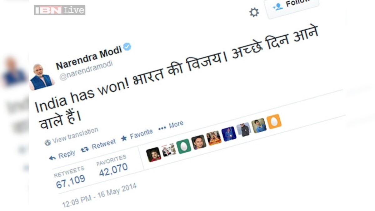 Top 5 most retweeted tweets from India News18