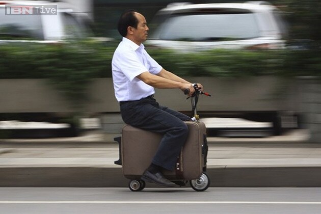 battery powered suitcase