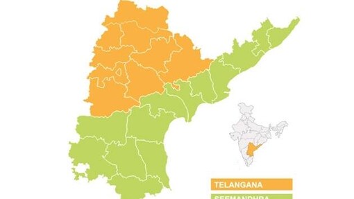 Andhra Pradesh Telangana Map Telangana Official Map Yet To Be Prepared, Says Survey Of India