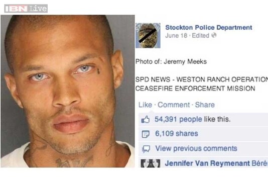 The Criminally Good Looking Gangster Jeremy Meeks Is An Internet Sensation After These Memes Of 