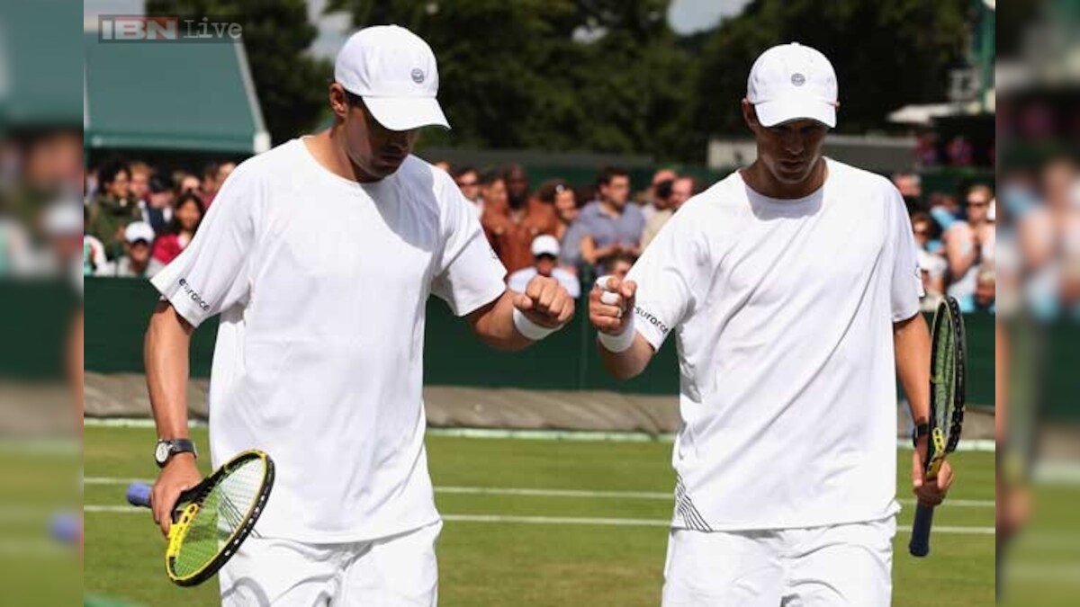 Bryan brothers back in doubles final at Wimbledon