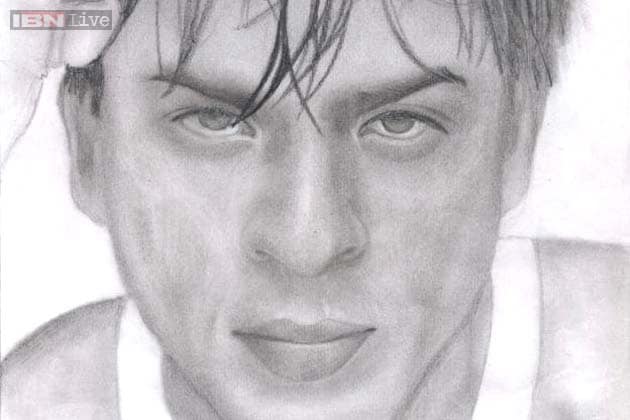 Pencil Drawing Shahrukh Khan, A realistic portrait drawing timelapse -  YouTube