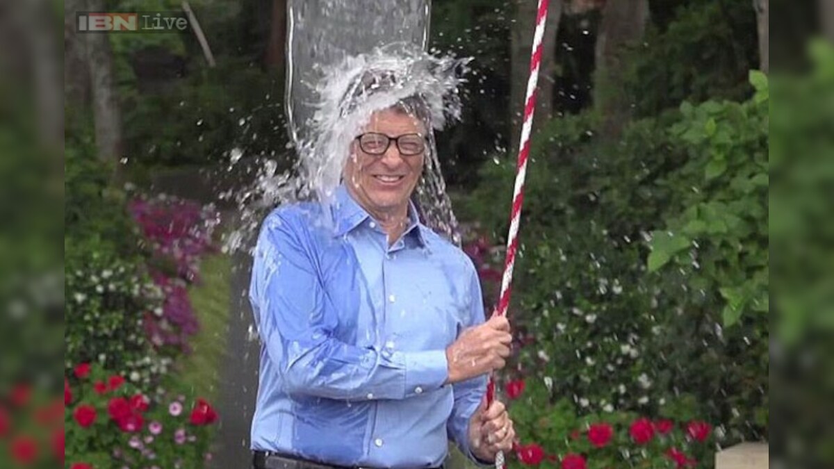 Watch Bill Gates accepts Mark Zuckerberg's icebucket challenge and