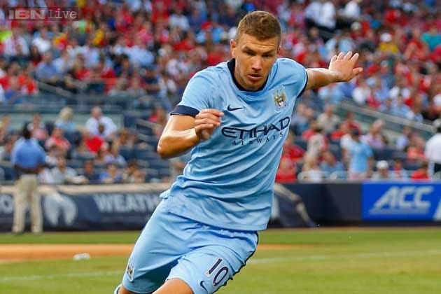 edin dzeko man city shirt