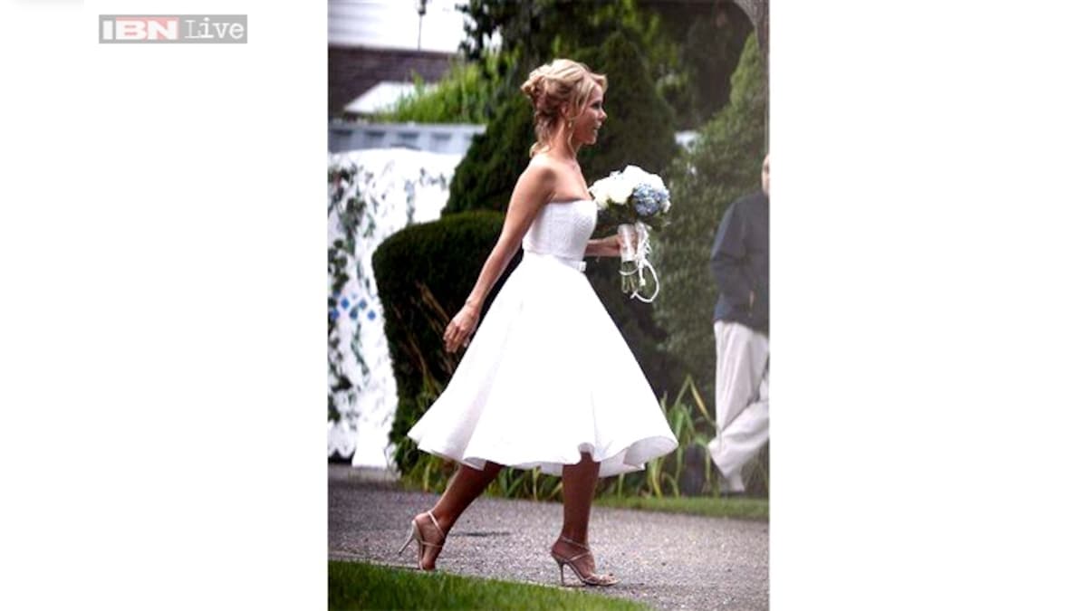 Cheryl Hines and Bobby Kennedy's wedding pictures from Cape Cod nuptials