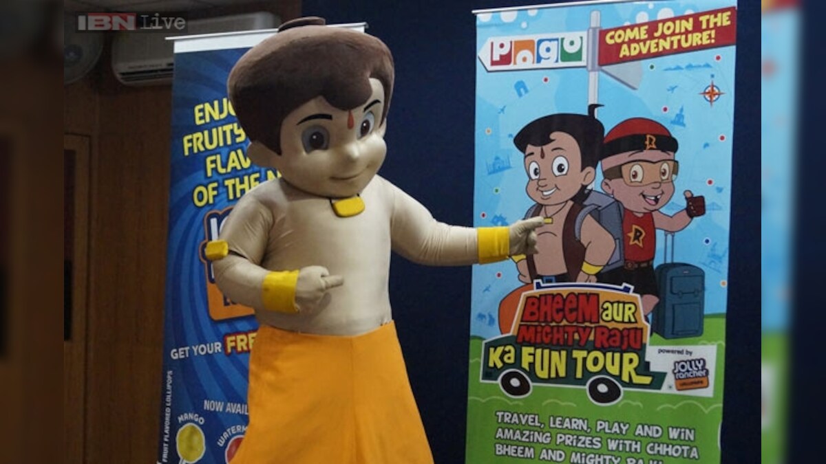 Chhota Bheem meets his young fans, talks to them about India's rich heritage Chhota Bheem meets his young fans, talks to them about India's rich heritage